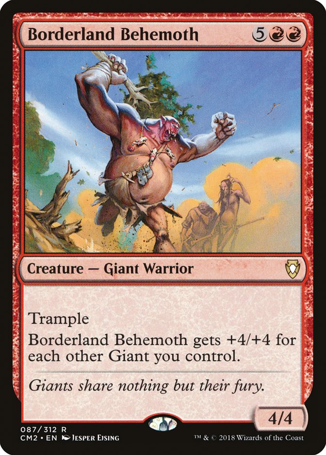 Borderland Behemoth (87) [Commander Anthology Volume II] | Odin's Place