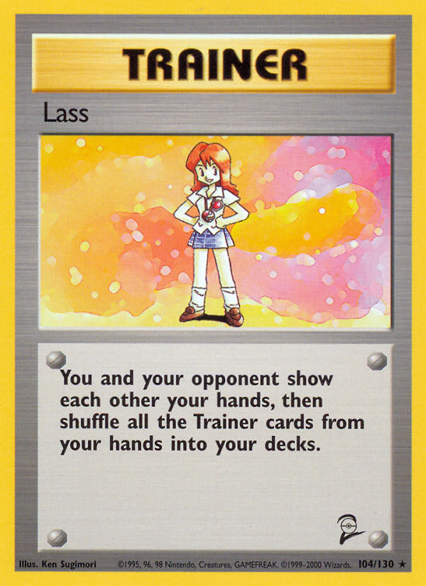Lass (104/130) [Base Set 2] | Odin's Place