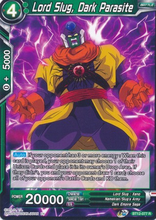 Lord Slug, Dark Parasite (BT12-077) [Vicious Rejuvenation] | Odin's Place