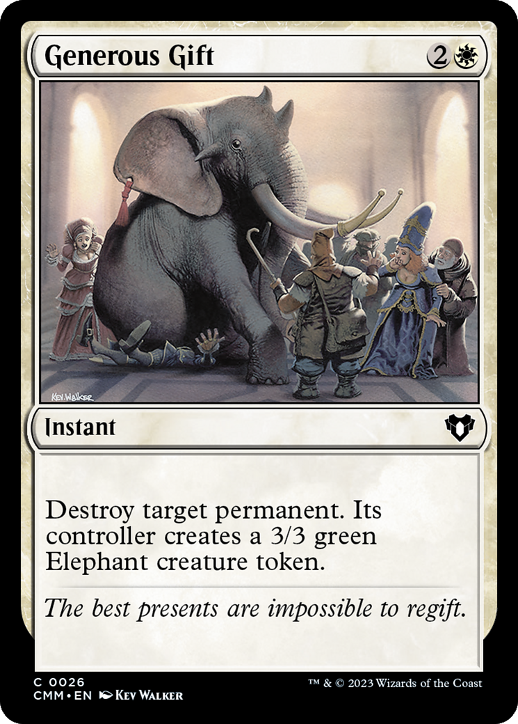 Generous Gift [Commander Masters] | Odin's Place