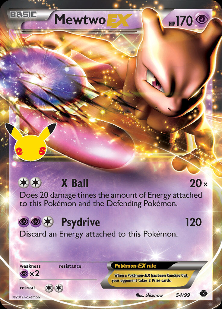 Mewtwo EX (54/99) [Celebrations: 25th Anniversary - Classic Collection] | Odin's Place