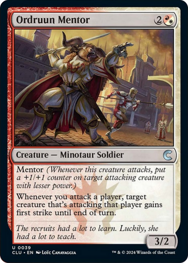 Ordruun Mentor [Ravnica: Clue Edition] | Odin's Place