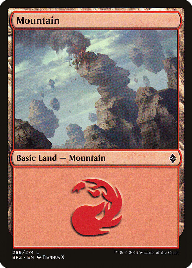 Mountain (269) [Battle for Zendikar] | Odin's Place