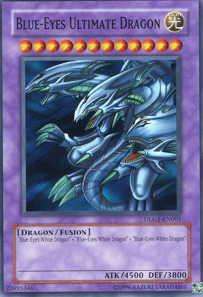 Blue-Eyes Ultimate Dragon [DLG1-EN001] Super Rare | Odin's Place