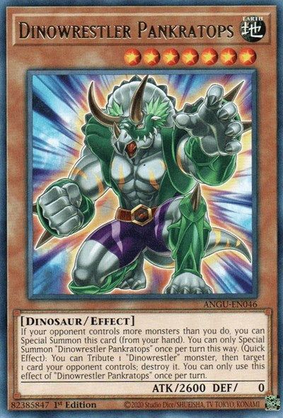 Dinowrestler Pankratops (Rare) [ANGU-EN046] Rare | Odin's Place