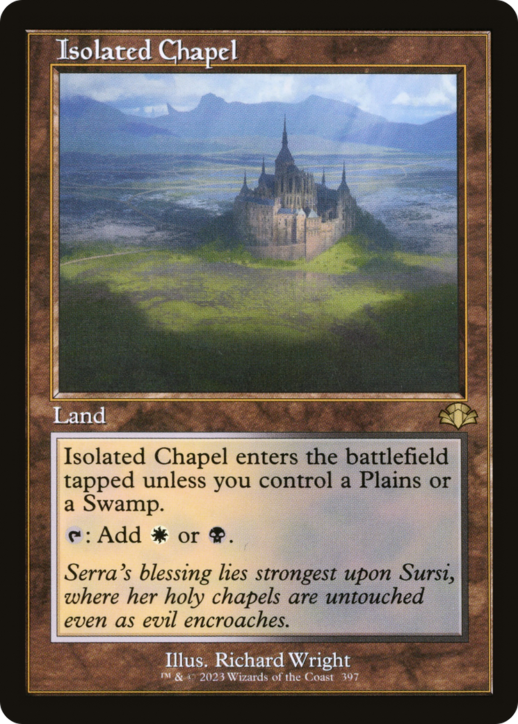 Isolated Chapel (Retro) [Dominaria Remastered] | Odin's Place