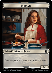 Human (0005) // Treasure (0029) Double-Sided Token [Doctor Who Tokens] | Odin's Place