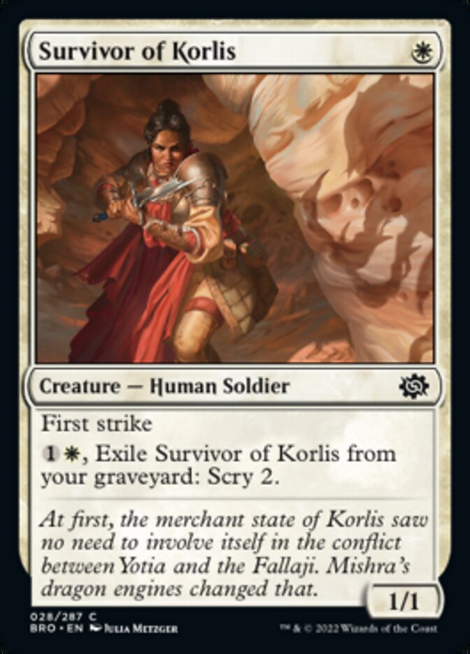 Survivor of Korlis [The Brothers' War] | Odin's Place