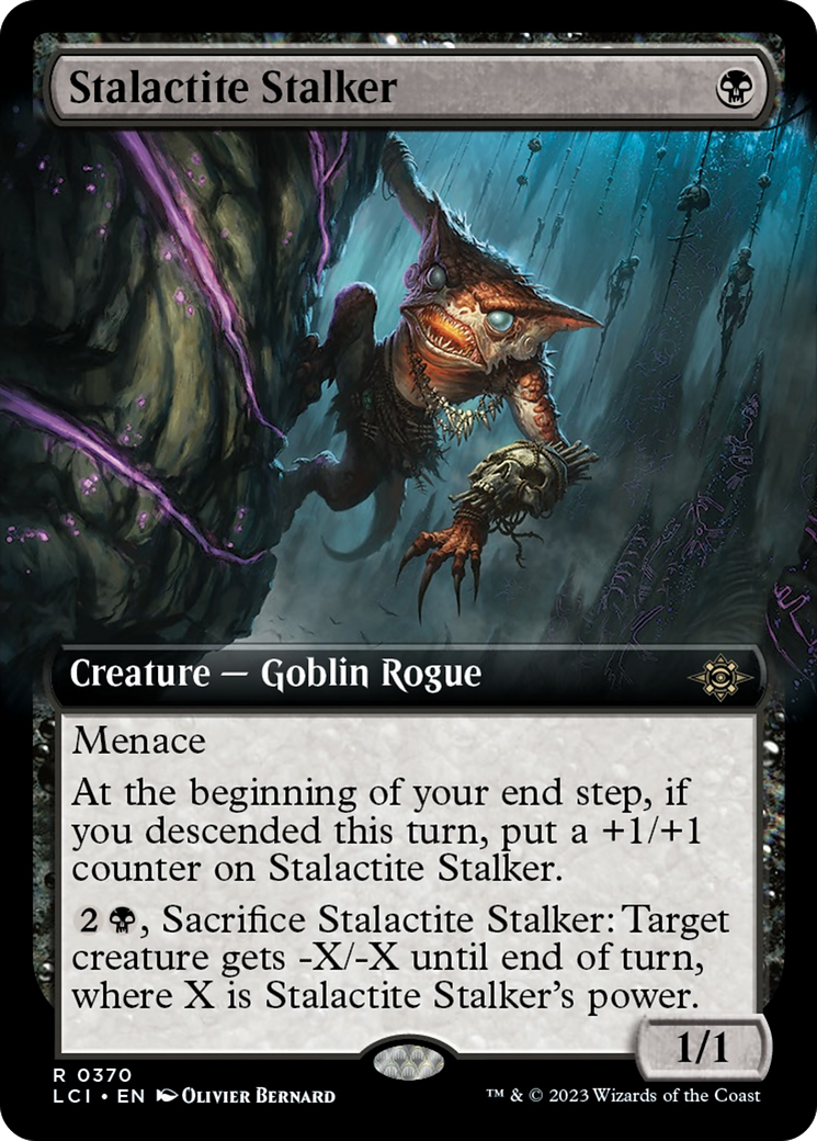 Stalactite Stalker (Extended Art) [The Lost Caverns of Ixalan] | Odin's Place