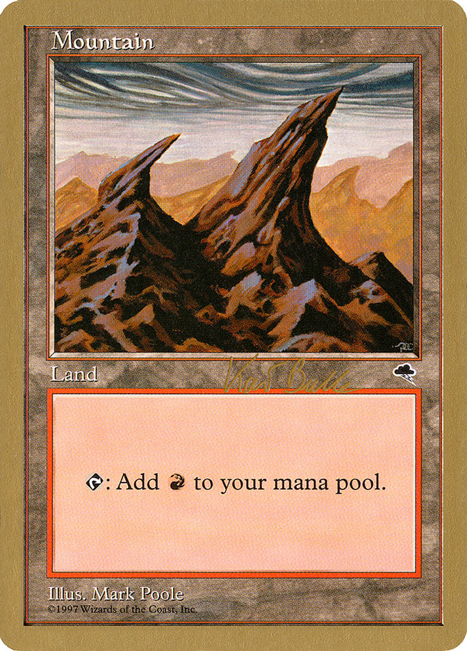 Mountain (kb344) (Kai Budde) [World Championship Decks 1999] | Odin's Place