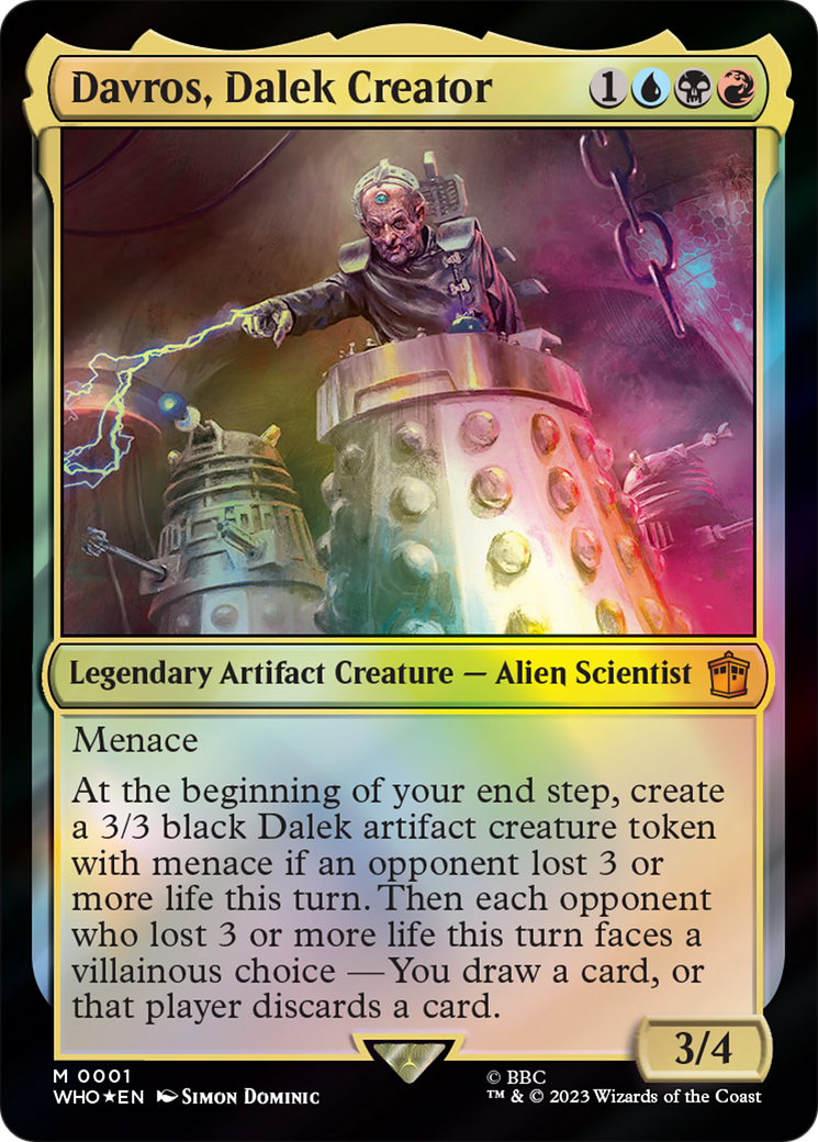 Davros, Dalek Creator [Doctor Who] | Odin's Place