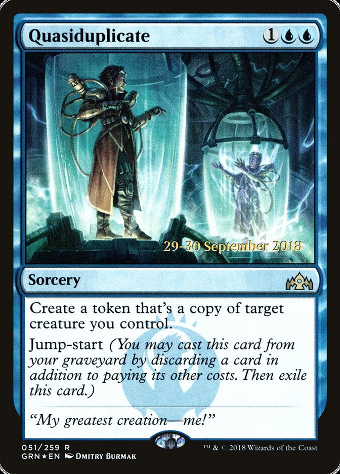 Quasiduplicate (51) [Guilds of Ravnica Prerelease Promos] | Odin's Place