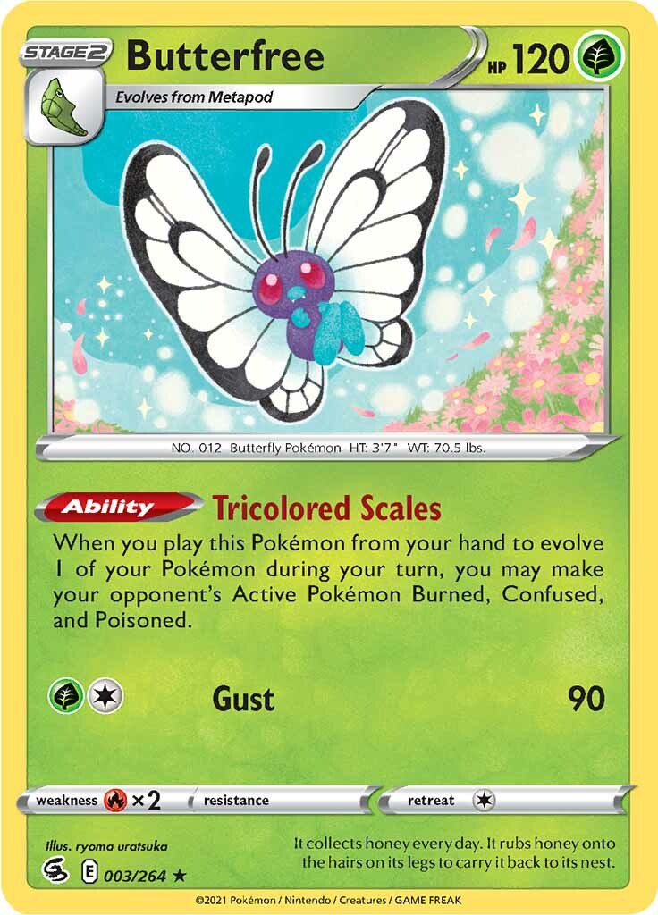 Butterfree (003/264) [Sword & Shield: Fusion Strike] | Odin's Place