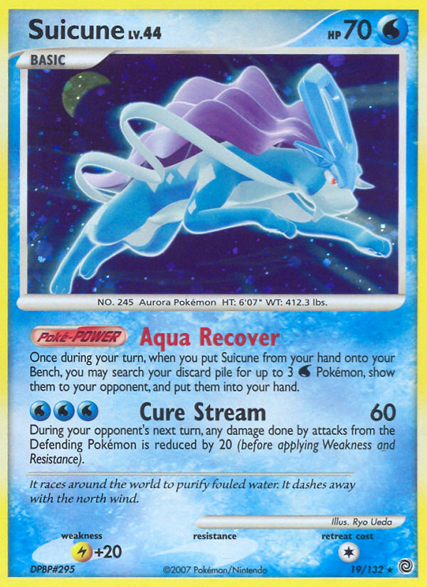 Suicune (19/132) [Diamond & Pearl: Secret Wonders] | Odin's Place