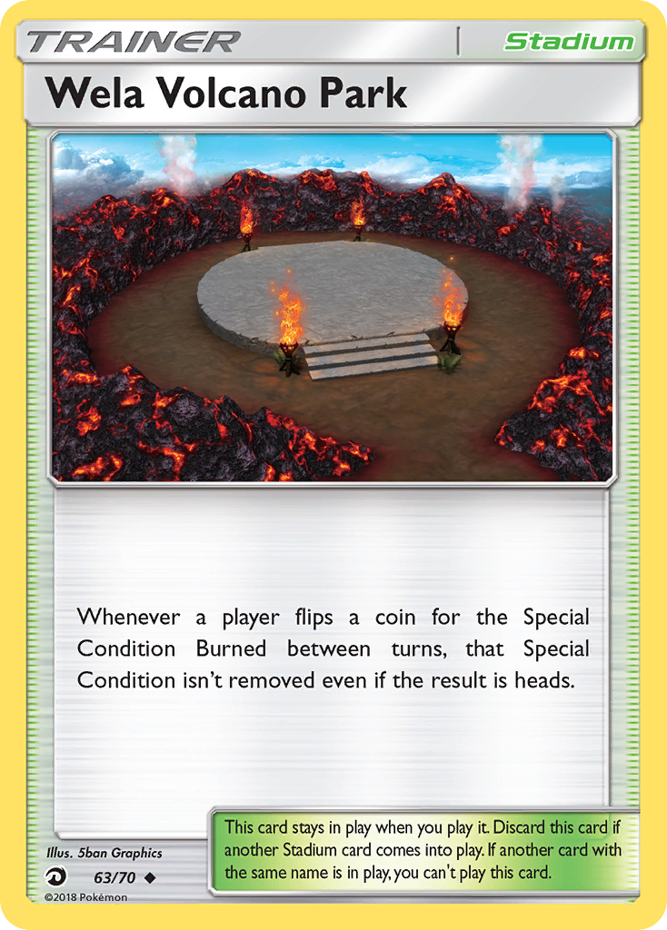 Wela Volcano Park (63/70) [Sun & Moon: Dragon Majesty] | Odin's Place