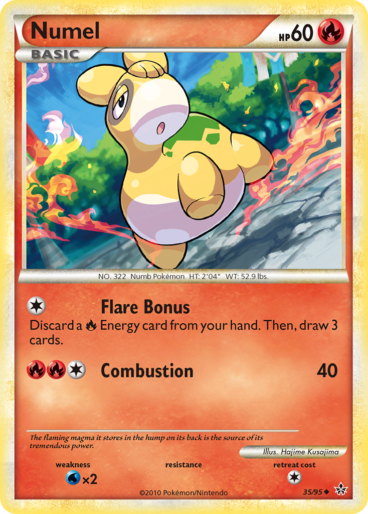 Numel (35/95) [HeartGold & SoulSilver: Unleashed] | Odin's Place