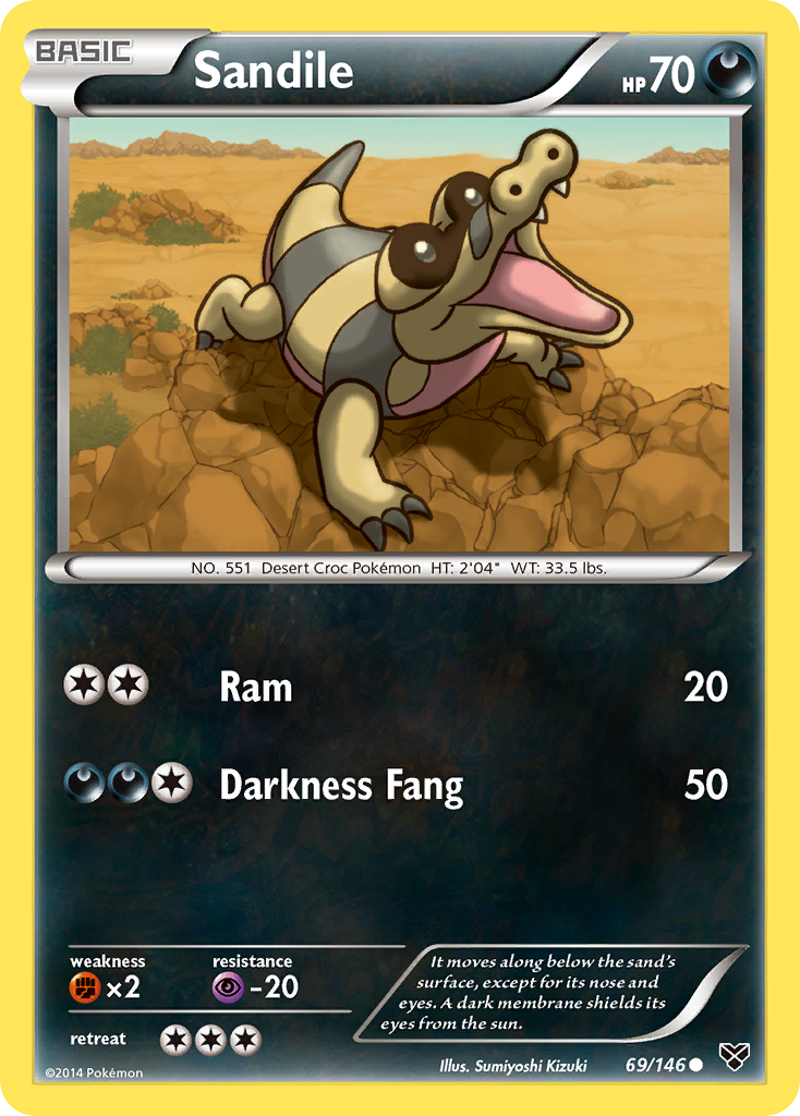 Sandile (69/146) [XY: Base Set] | Odin's Place