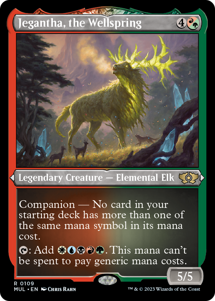 Jegantha, the Wellspring (Foil Etched) [Multiverse Legends] | Odin's Place
