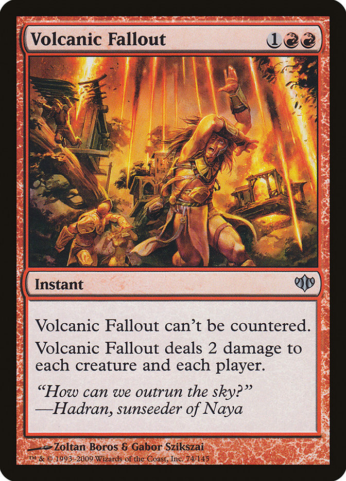 Volcanic Fallout (74) [Conflux] | Odin's Place