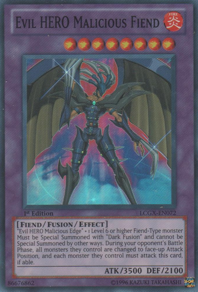 Evil HERO Malicious Fiend [LCGX-EN072] Super Rare | Odin's Place