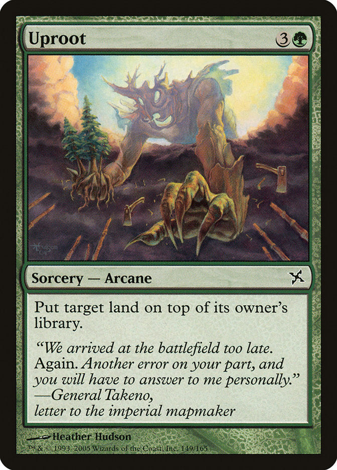 Uproot (149) [Betrayers of Kamigawa] | Odin's Place