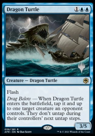 Dragon Turtle (Promo Pack) [Dungeons & Dragons: Adventures in the Forgotten Realms Promos] | Odin's Place