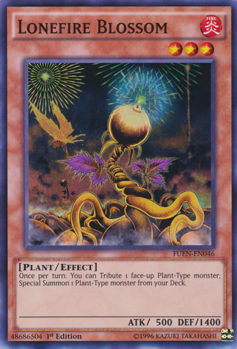 Lonefire Blossom [FUEN-EN046] Super Rare | Odin's Place