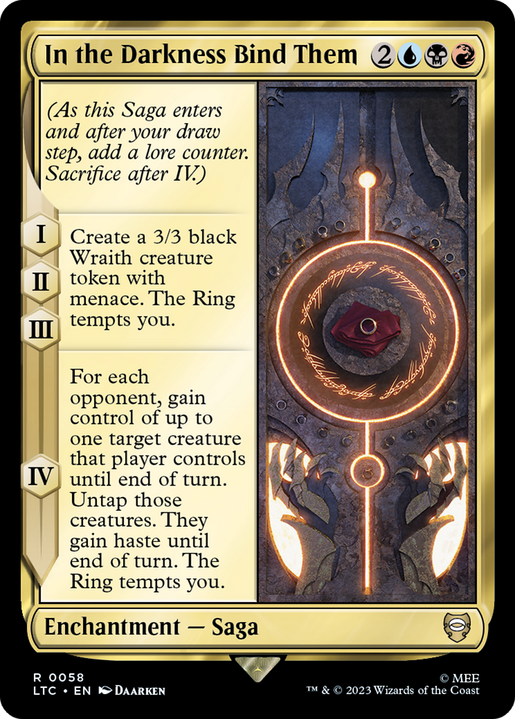 In the Darkness Bind Them [The Lord of the Rings: Tales of Middle-Earth Commander] | Odin's Place
