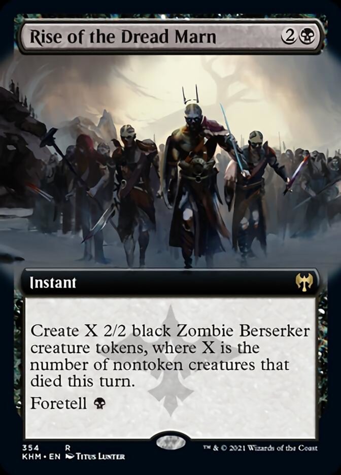 Rise of the Dread Marn (Extended Art) [Kaldheim] | Odin's Place