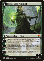 Nissa, Vastwood Seer // Nissa, Sage Animist [Magic Origins] | Odin's Place