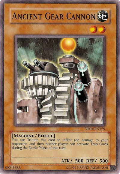 Ancient Gear Cannon [DR04-EN129] Common | Odin's Place