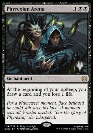 Phyrexian Arena (Promo Pack) [Phyrexia: All Will Be One Promos] | Odin's Place