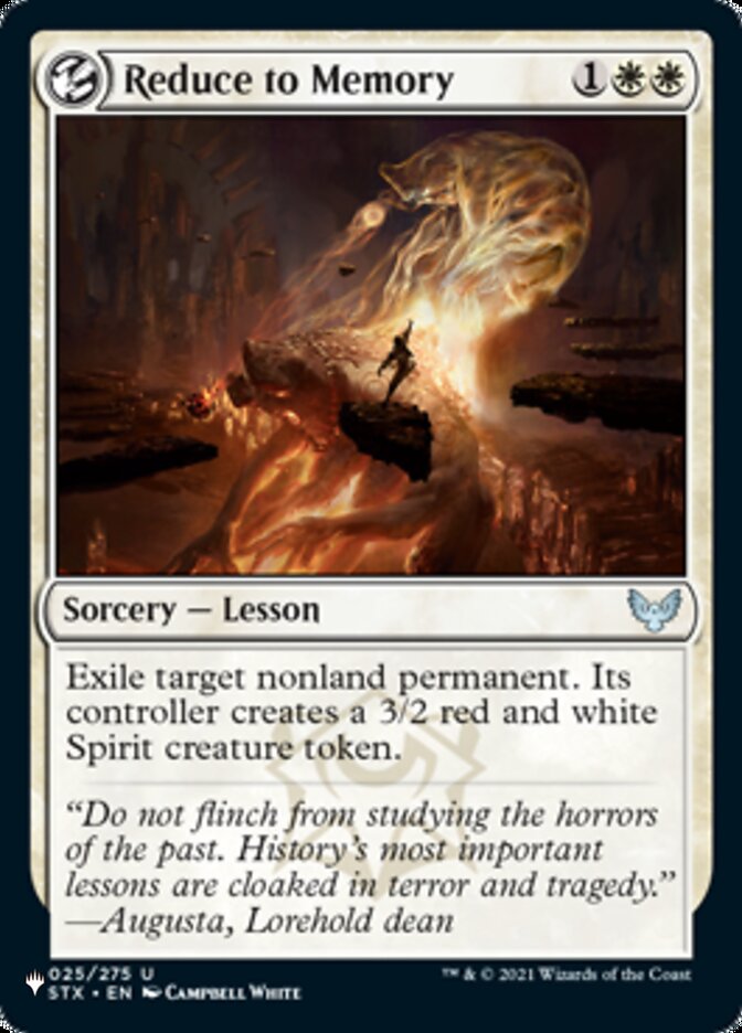 Reduce to Memory [The List] | Odin's Place