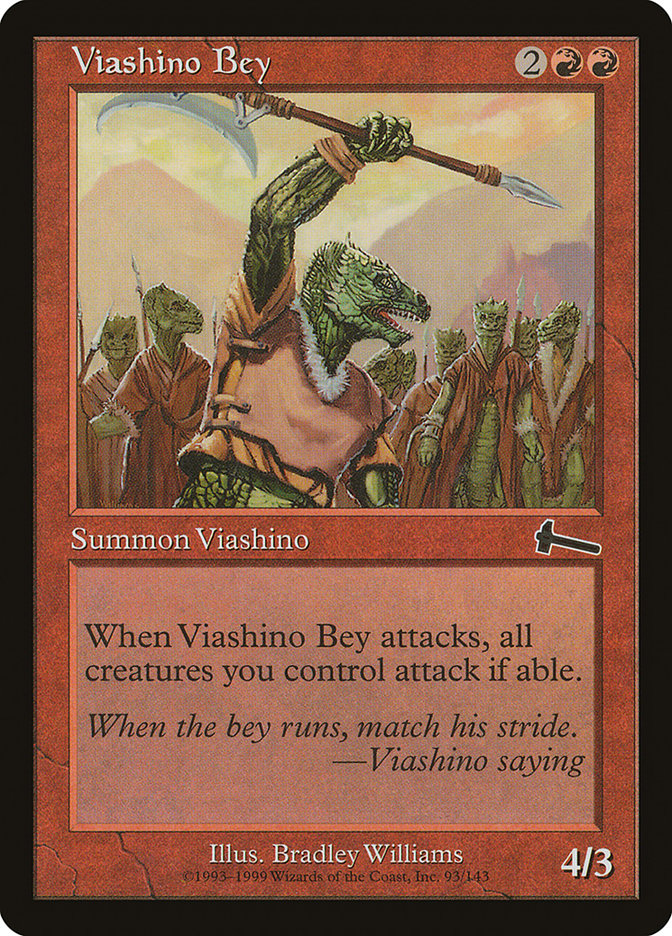 Viashino Bey (93) [Urza's Legacy] | Odin's Place