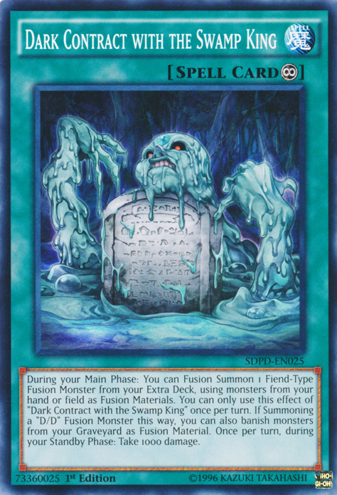 Dark Contract with the Swamp King [SDPD-EN025] Common | Odin's Place