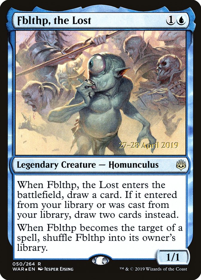 Fblthp, the Lost (50) [War of the Spark Prerelease Promos] | Odin's Place