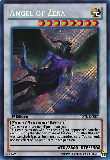 Angel of Zera [JOTL-EN087] Secret Rare | Odin's Place