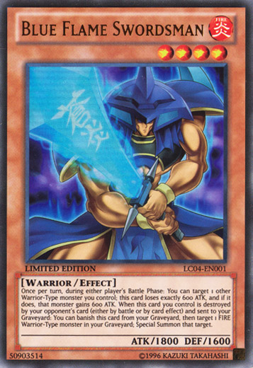 Blue Flame Swordsman [LC04-EN001] Ultra Rare | Odin's Place