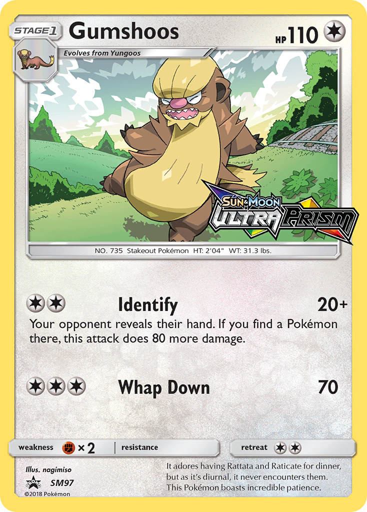 Gumshoos (SM97) [Sun & Moon: Black Star Promos] | Odin's Place