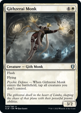Githzerai Monk [Commander Legends: Battle for Baldur's Gate] | Odin's Place
