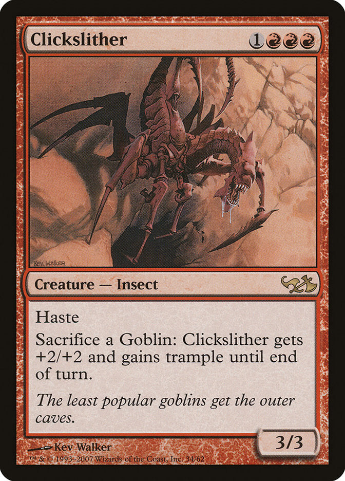 Clickslither (34) [Duel Decks: Elves vs. Goblins] | Odin's Place
