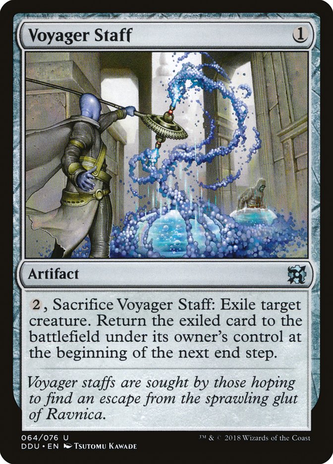 Voyager Staff (64) [Duel Decks: Elves vs. Inventors] | Odin's Place