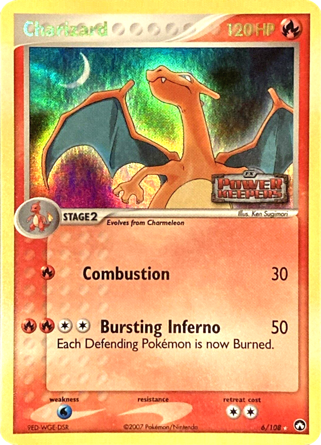 Charizard (6/108) (Stamped) [EX: Power Keepers] | Odin's Place