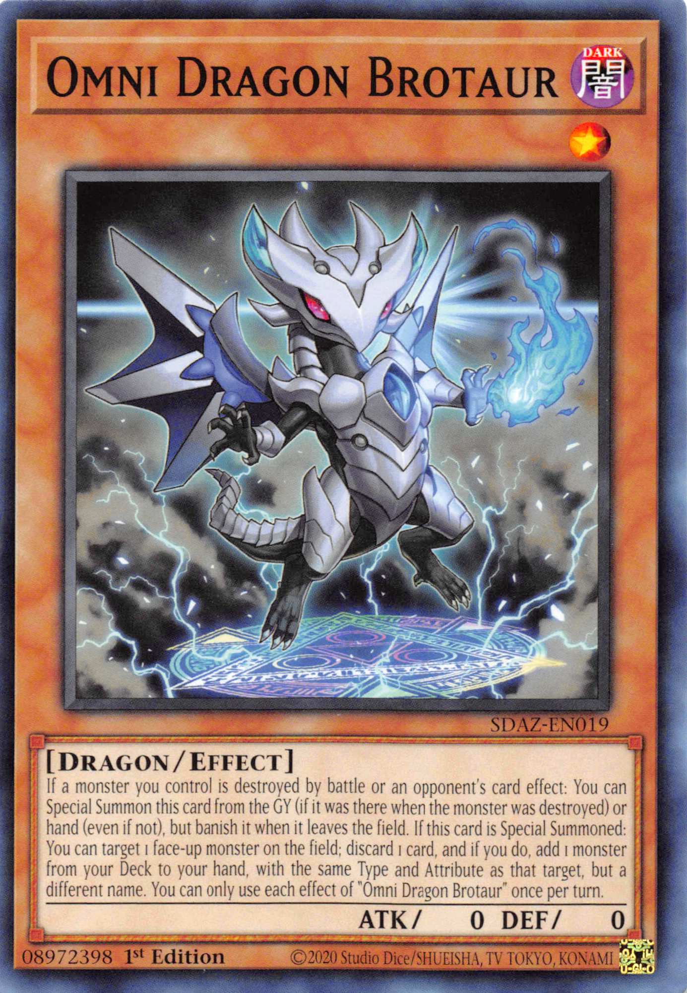 Omni Dragon Brotaur [SDAZ-EN019] Common | Odin's Place