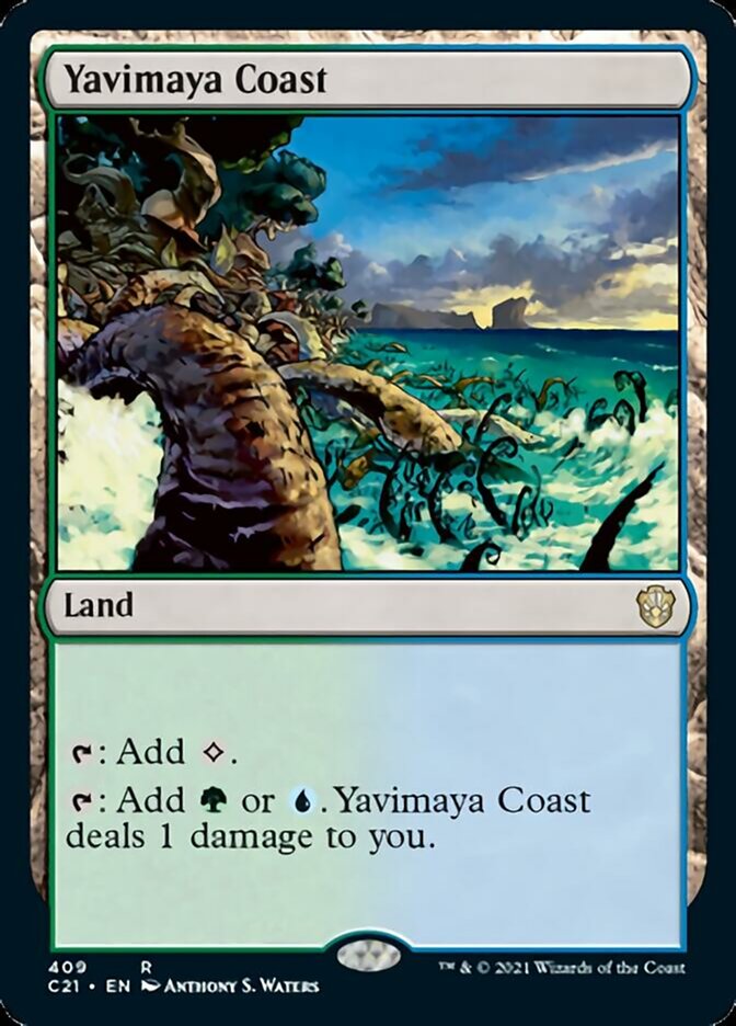 Yavimaya Coast [Commander 2021] | Odin's Place
