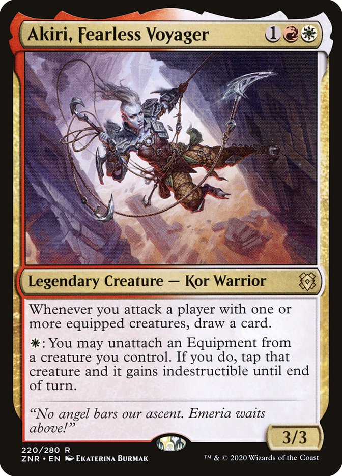 Akiri, Fearless Voyager [Zendikar Rising] | Odin's Place