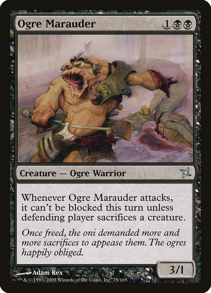 Ogre Marauder (75) [Betrayers of Kamigawa] | Odin's Place
