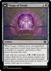 Visage of Dread // Dread Osseosaur [The Lost Caverns of Ixalan] | Odin's Place