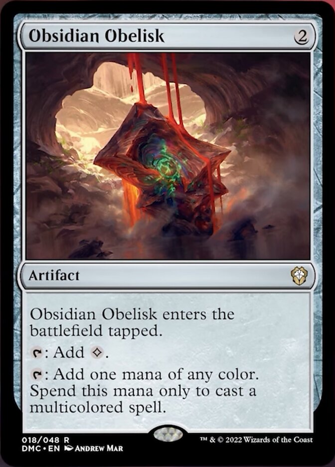 Obsidian Obelisk [Dominaria United Commander] | Odin's Place