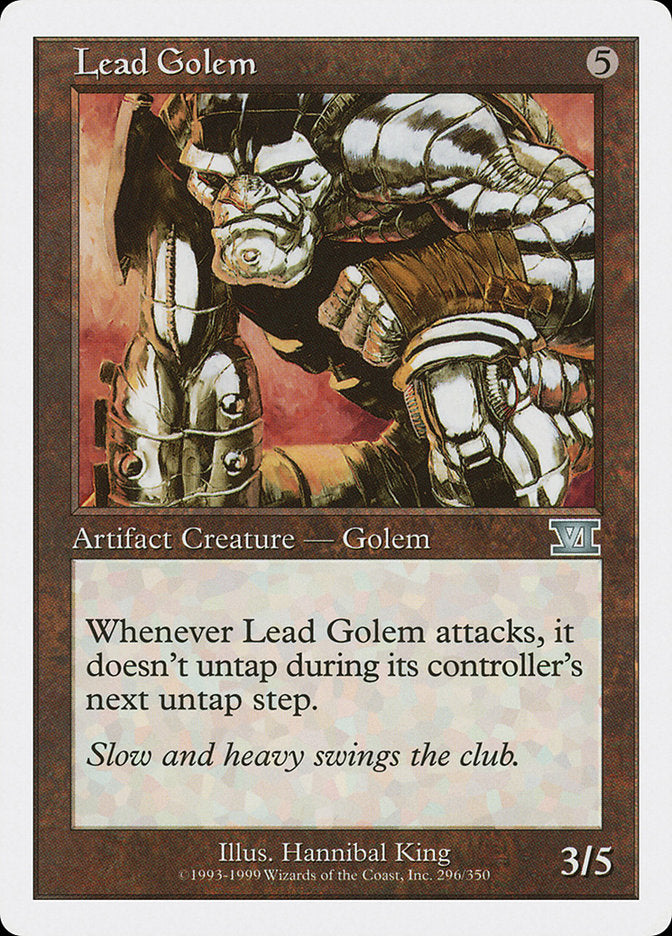 Lead Golem (296) [Classic Sixth Edition] | Odin's Place